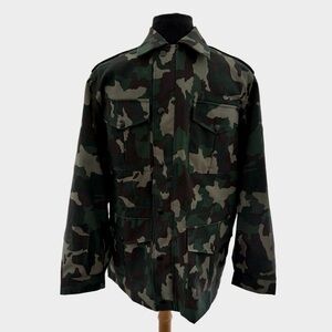 Artex Sportswear Camouflage Garrison Land Utility Military Jacket Size 38 M/L